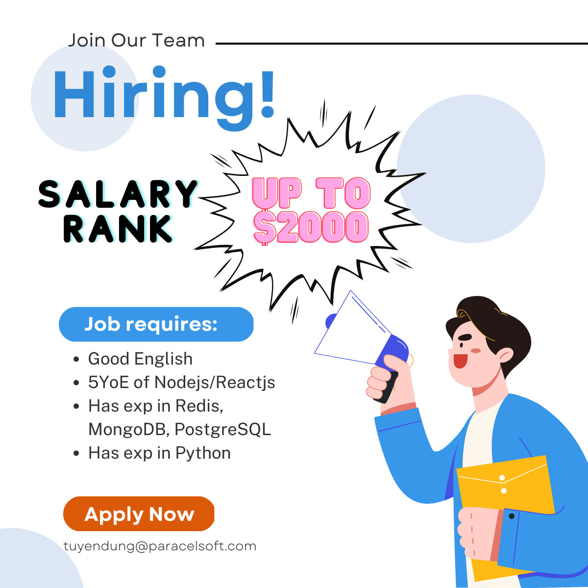 Senior Node.js/React.js Developer