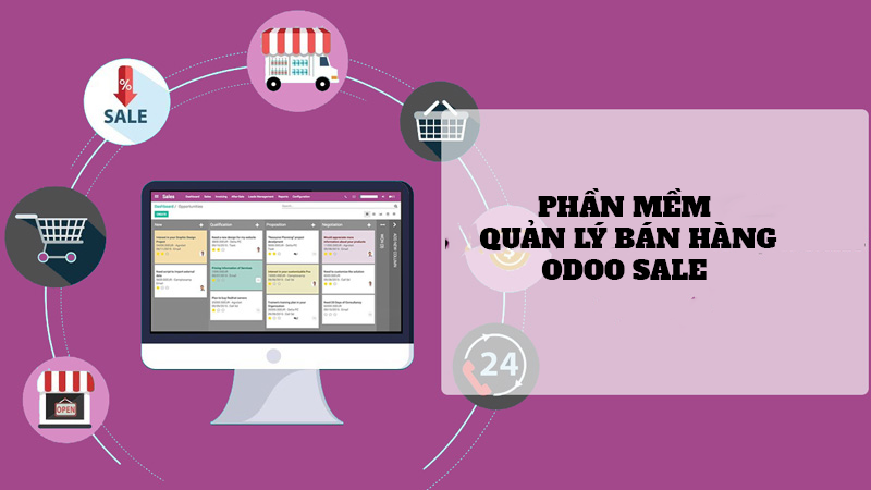 Phần mềm quản lý bán hàng Odoo Sales