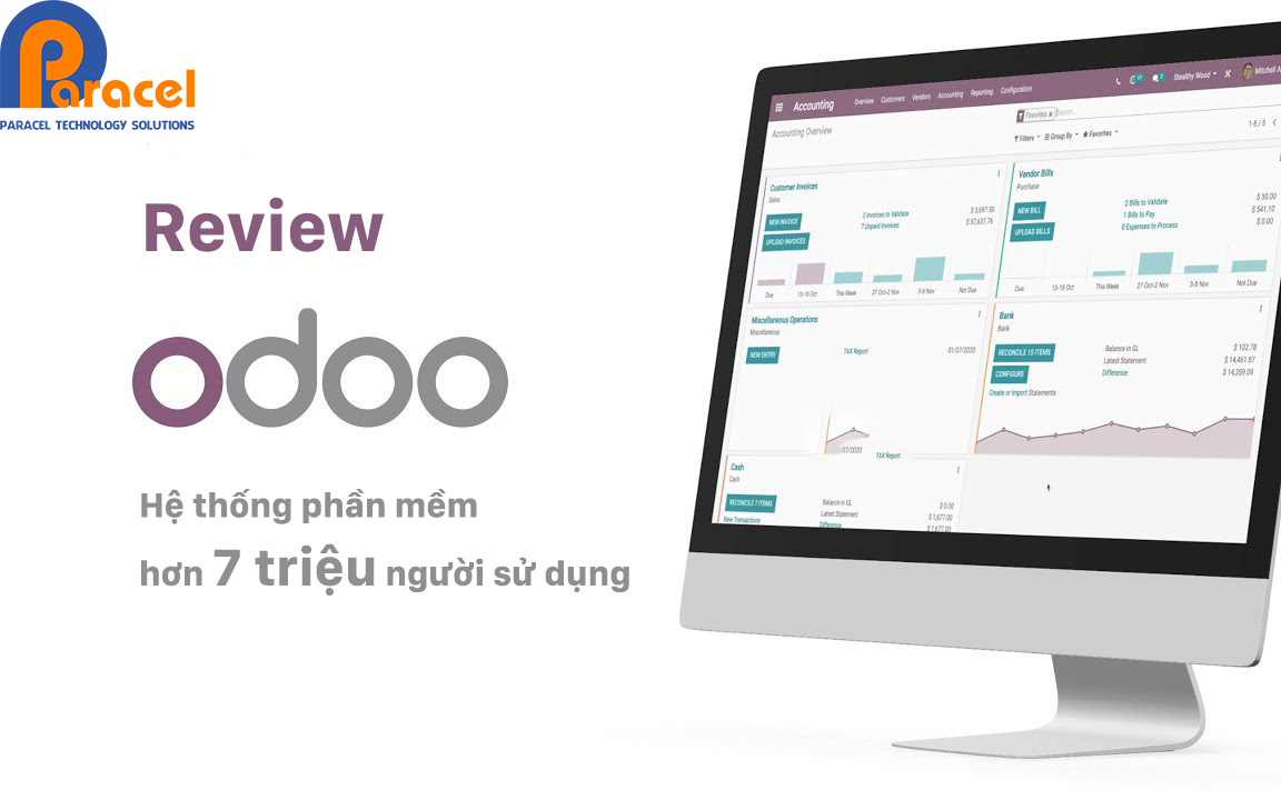 Đánh Giá Odoo - Hệ Thống Phần Mềm Sử Dụng Bởi Hơn 7 Triệu Người Trên Toàn Cầu