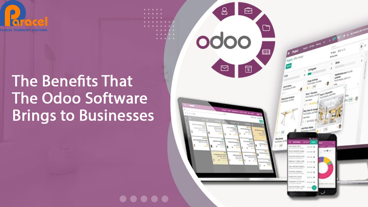 The benefits that the Odoo software brings to businesses